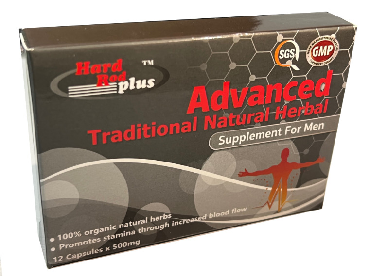 Hard Rod Plus Advanced Traditional Natural Herbal Supplement For Men